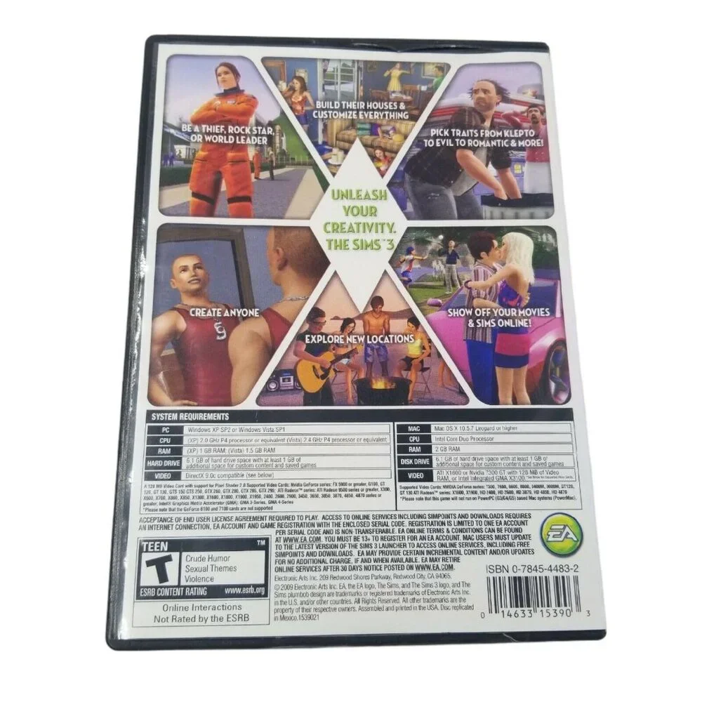 The Sims 3 Game & Expansions PETS Limited Edition & Master Suite PC WIN/MAC
